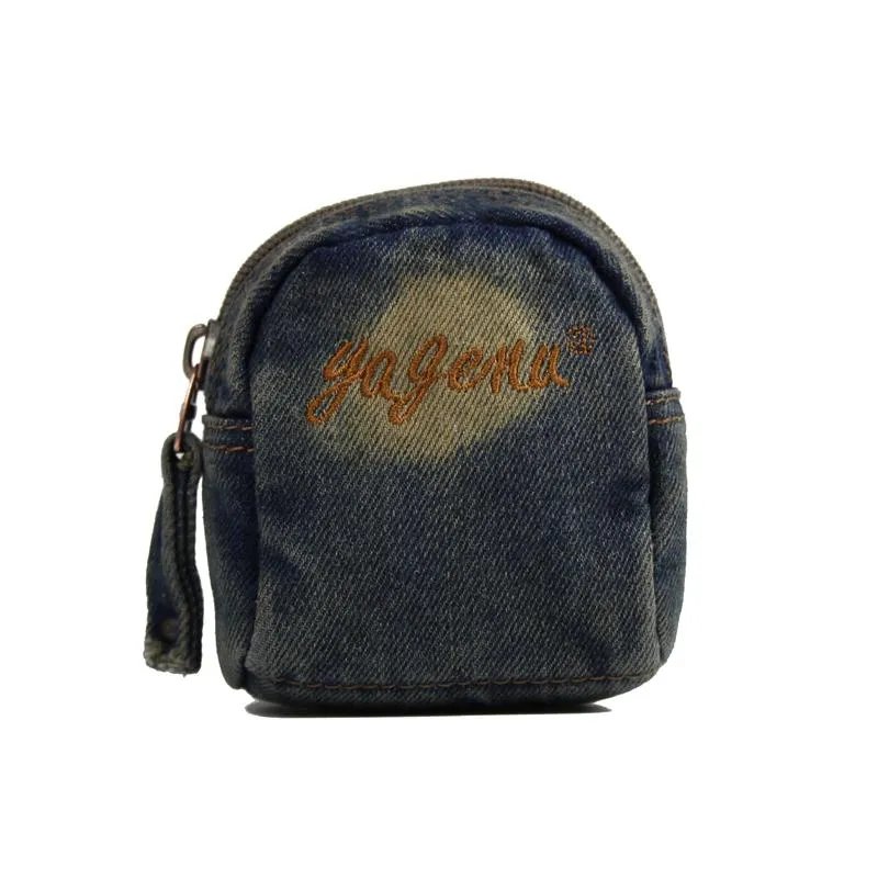 Denim Jean Womens Mens Mobile Bag Wristlet Bags Jean Blue Clutch Purse For Women