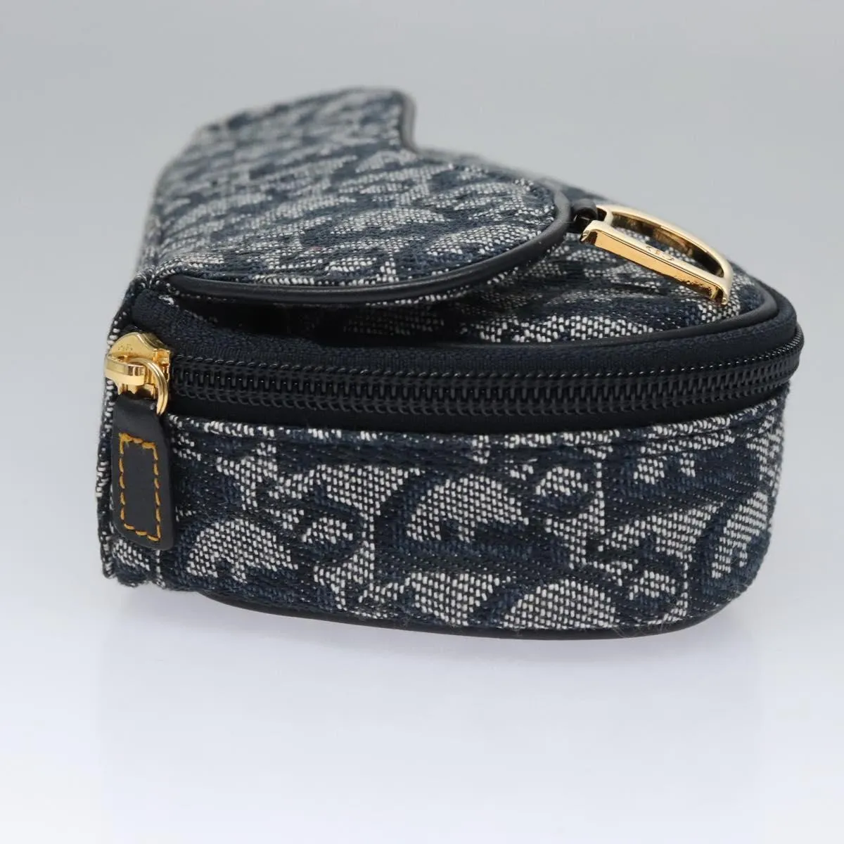 Dior Saddle Canvas Clutch Bag (Pre-Owned)