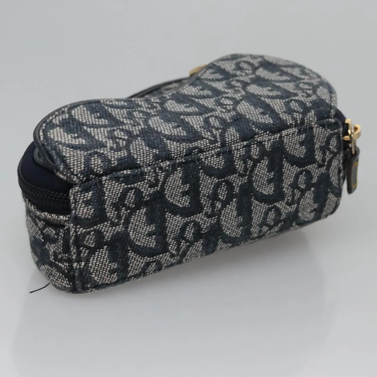 Dior Saddle Canvas Clutch Bag (Pre-Owned)