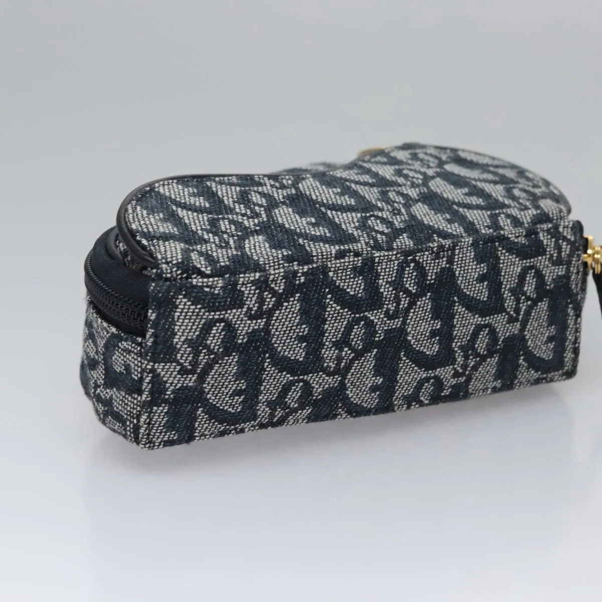 Dior Saddle Canvas Clutch Bag (Pre-Owned)