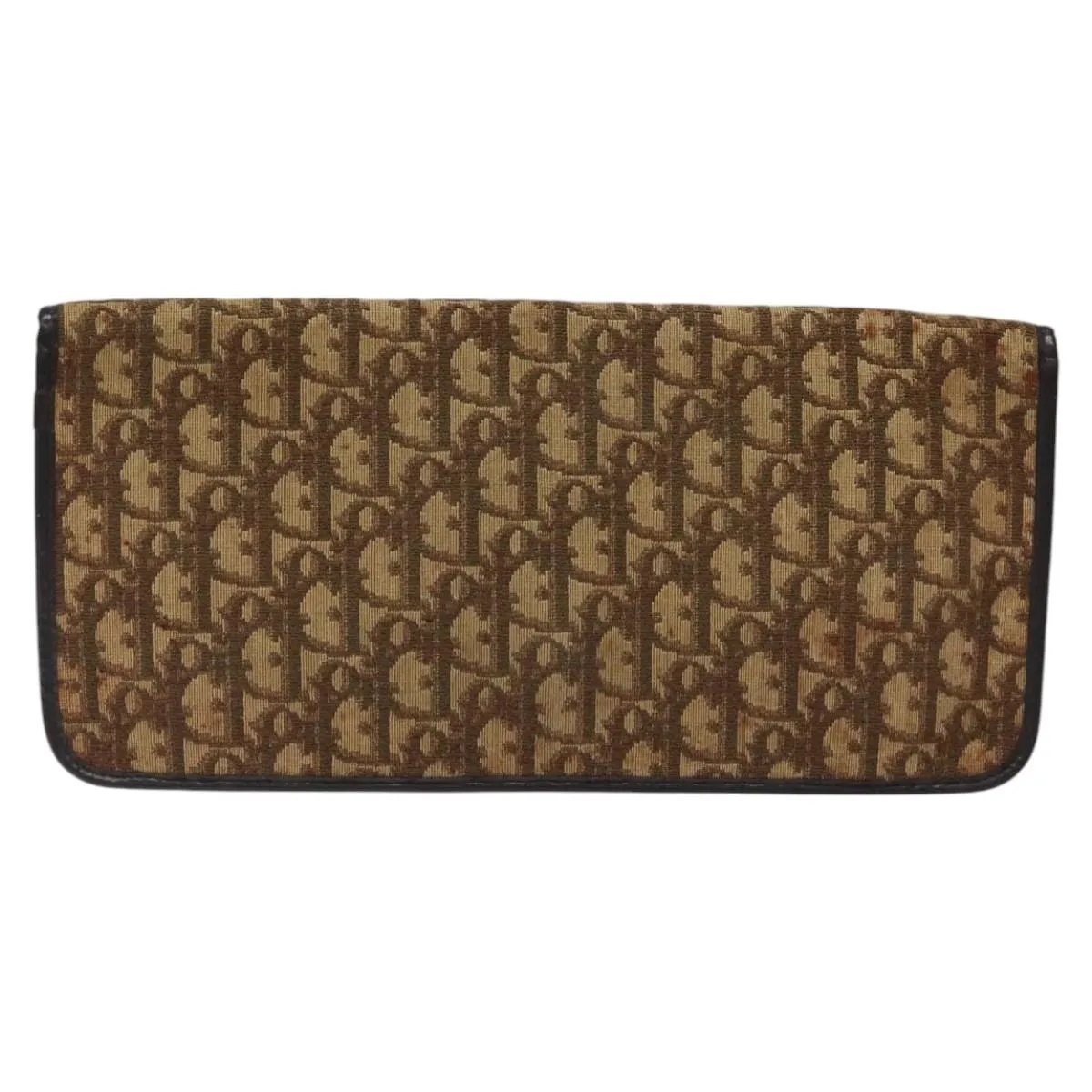 Dior Trotter Canvas Clutch Bag (Pre-Owned)
