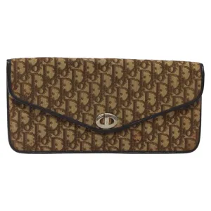 Dior Trotter Canvas Clutch Bag (Pre-Owned)