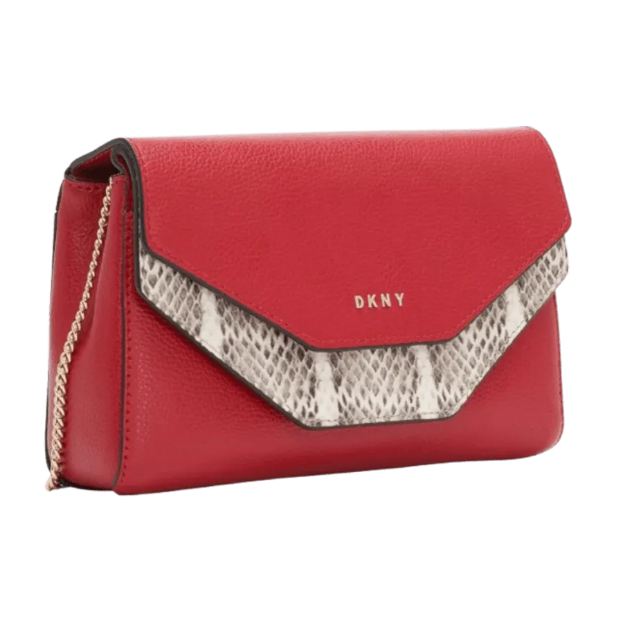 DKNY Lisa Red Leather Women's Clutches R11GYM42RTP
