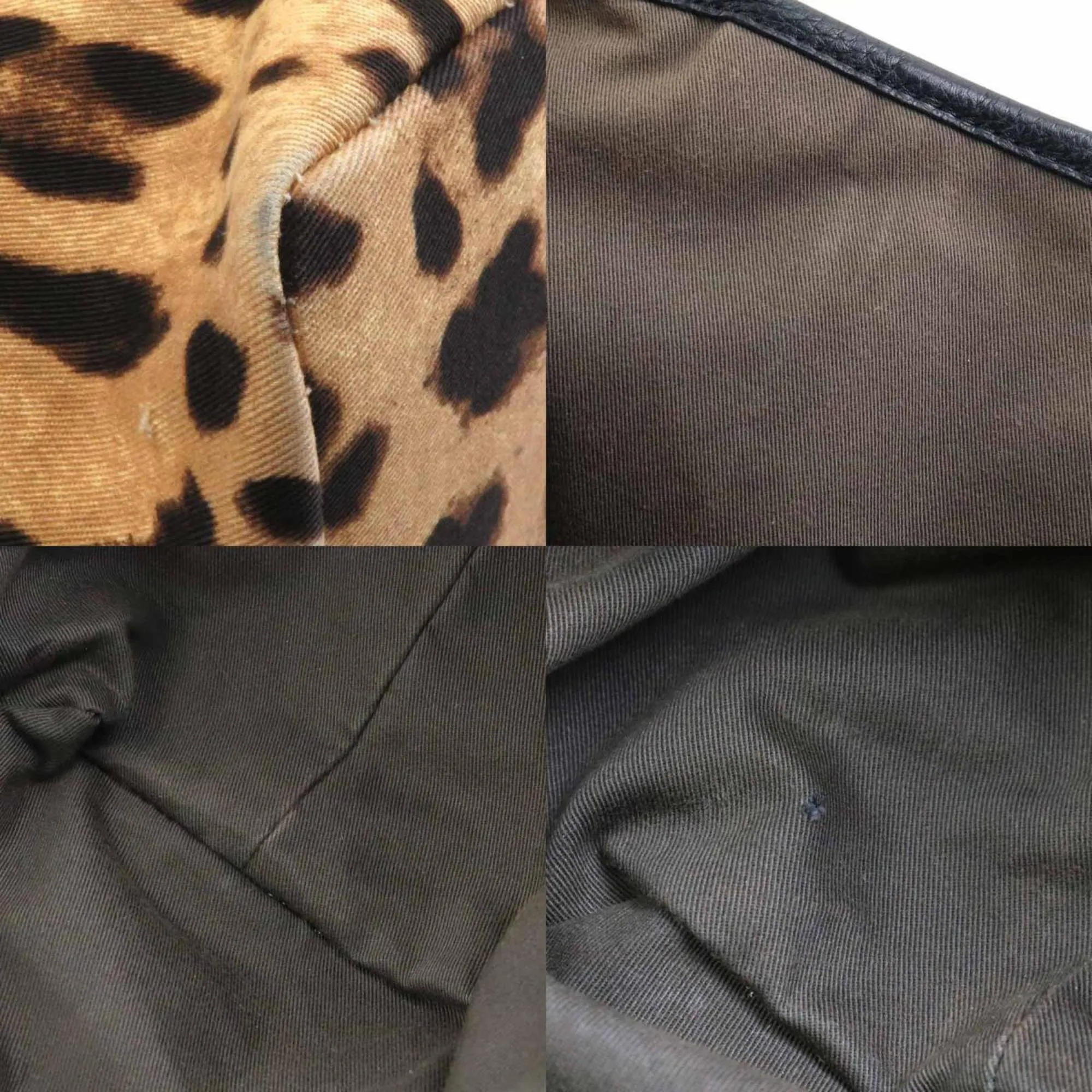 Dolce & Gabbana  Canvas Leather Handbag (Pre-Owned)