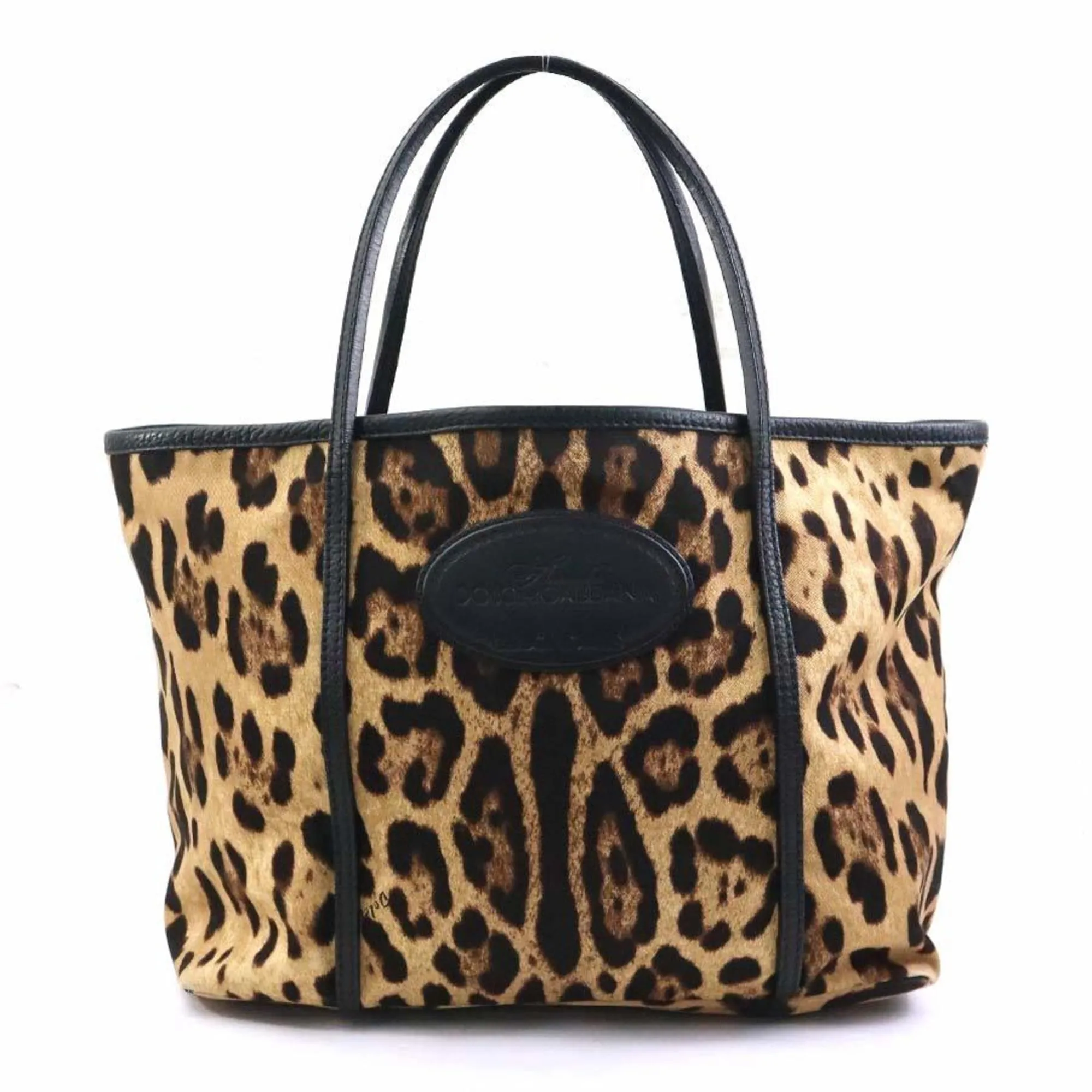 Dolce & Gabbana  Canvas Leather Handbag (Pre-Owned)
