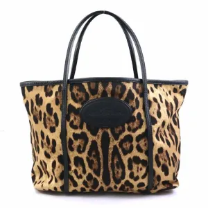 Dolce & Gabbana  Canvas Leather Handbag (Pre-Owned)