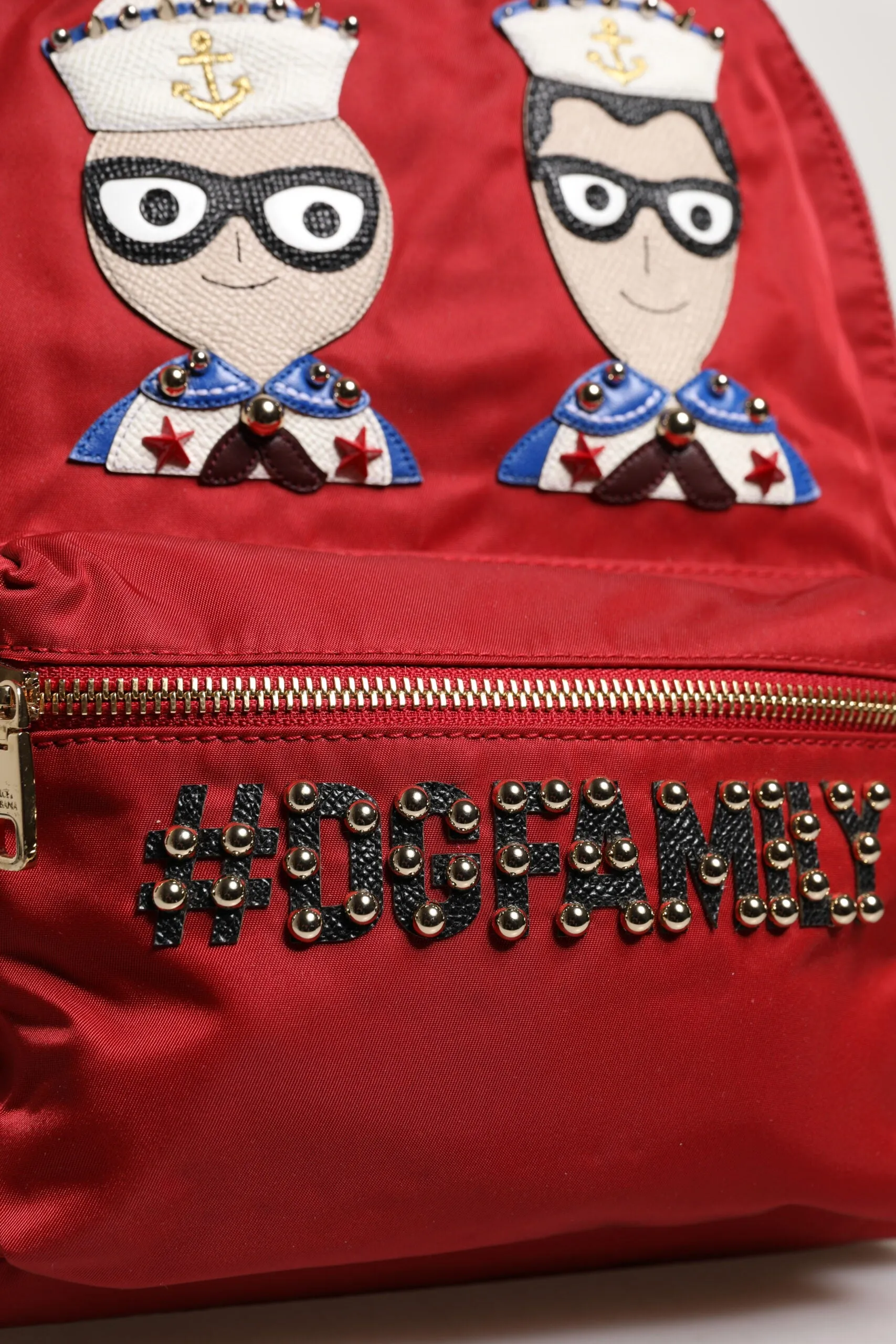 Dolce & Gabbana #DGFAMILY VULCANO Embellishment Backpack Women's Bag