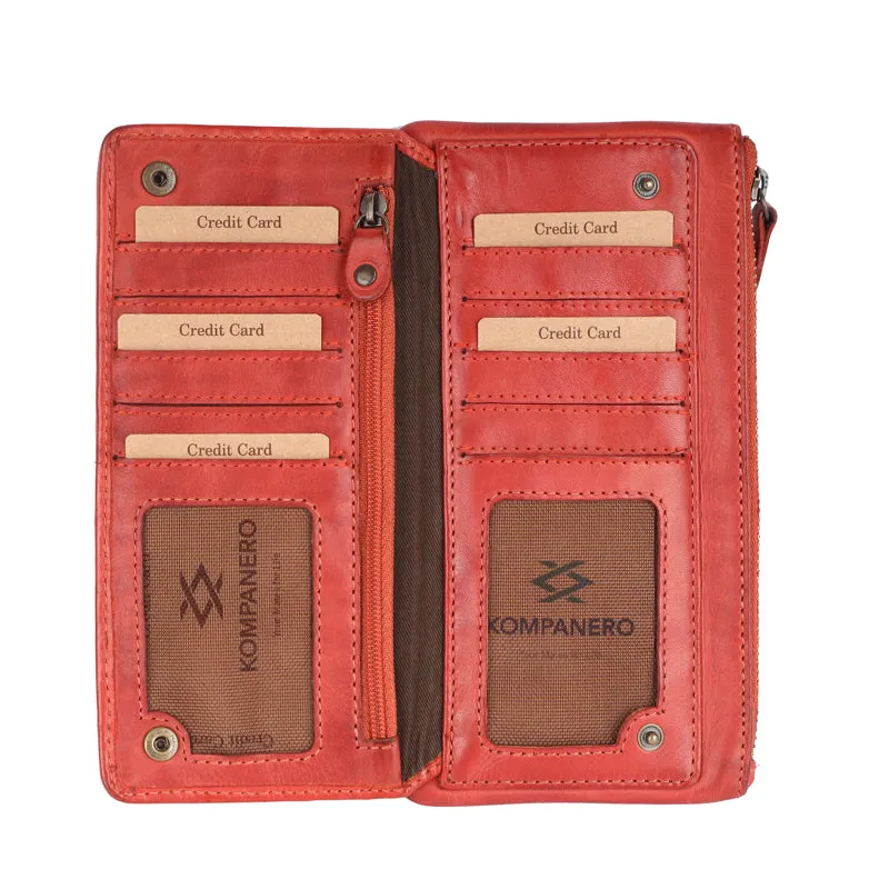 Doria - The Wallet -Terracotta