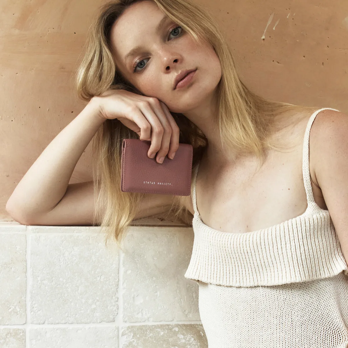 Easy Does It Wallet - Dusty Rose