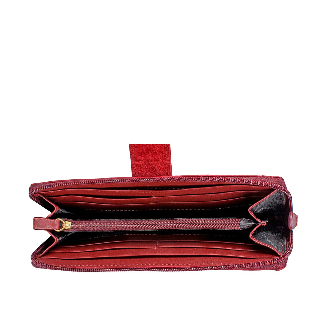 EE FRIEDA W2 ZIP AROUND WALLET