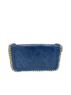 Eliza Clutch In Denim