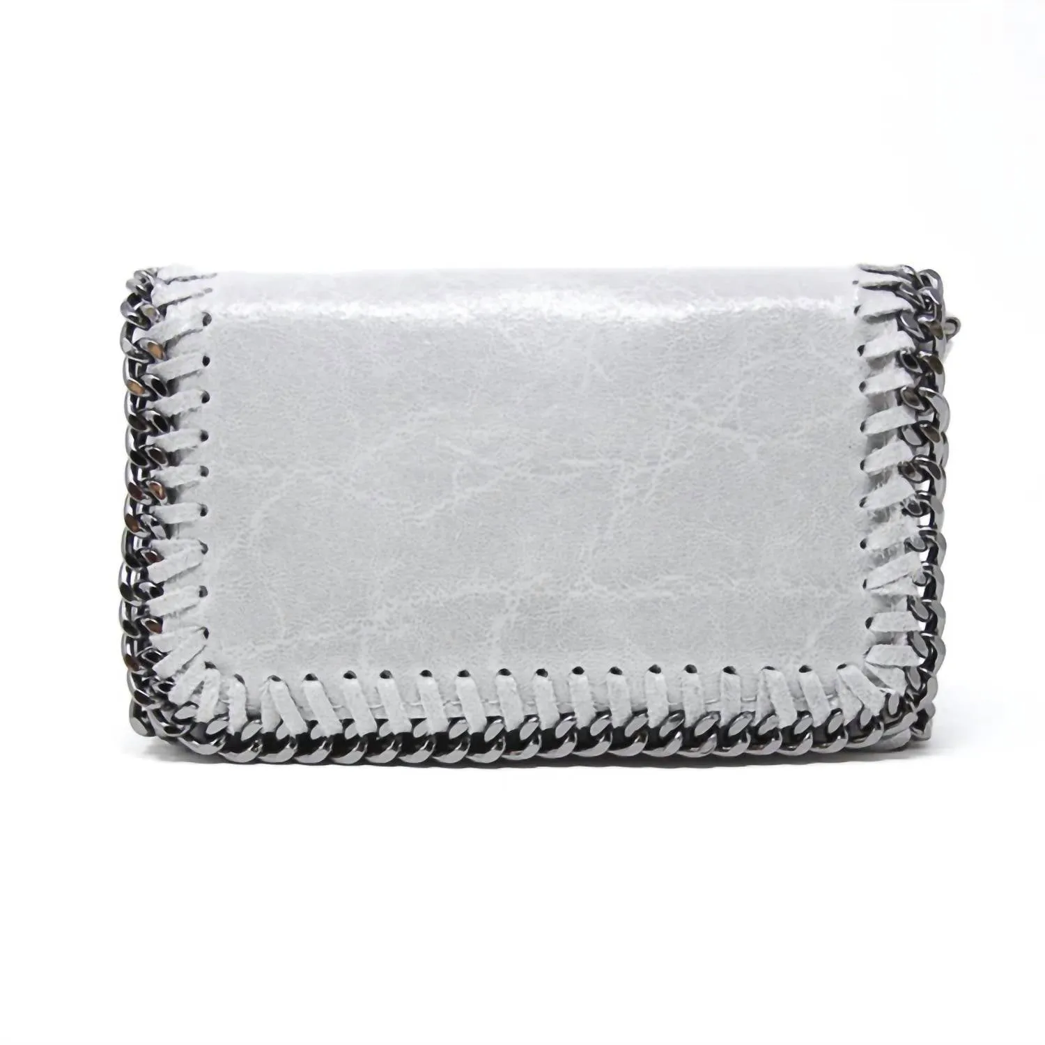 Eliza Clutch In Light Grey
