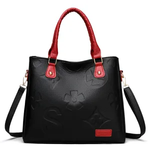 Embossed Charm Tote Bag