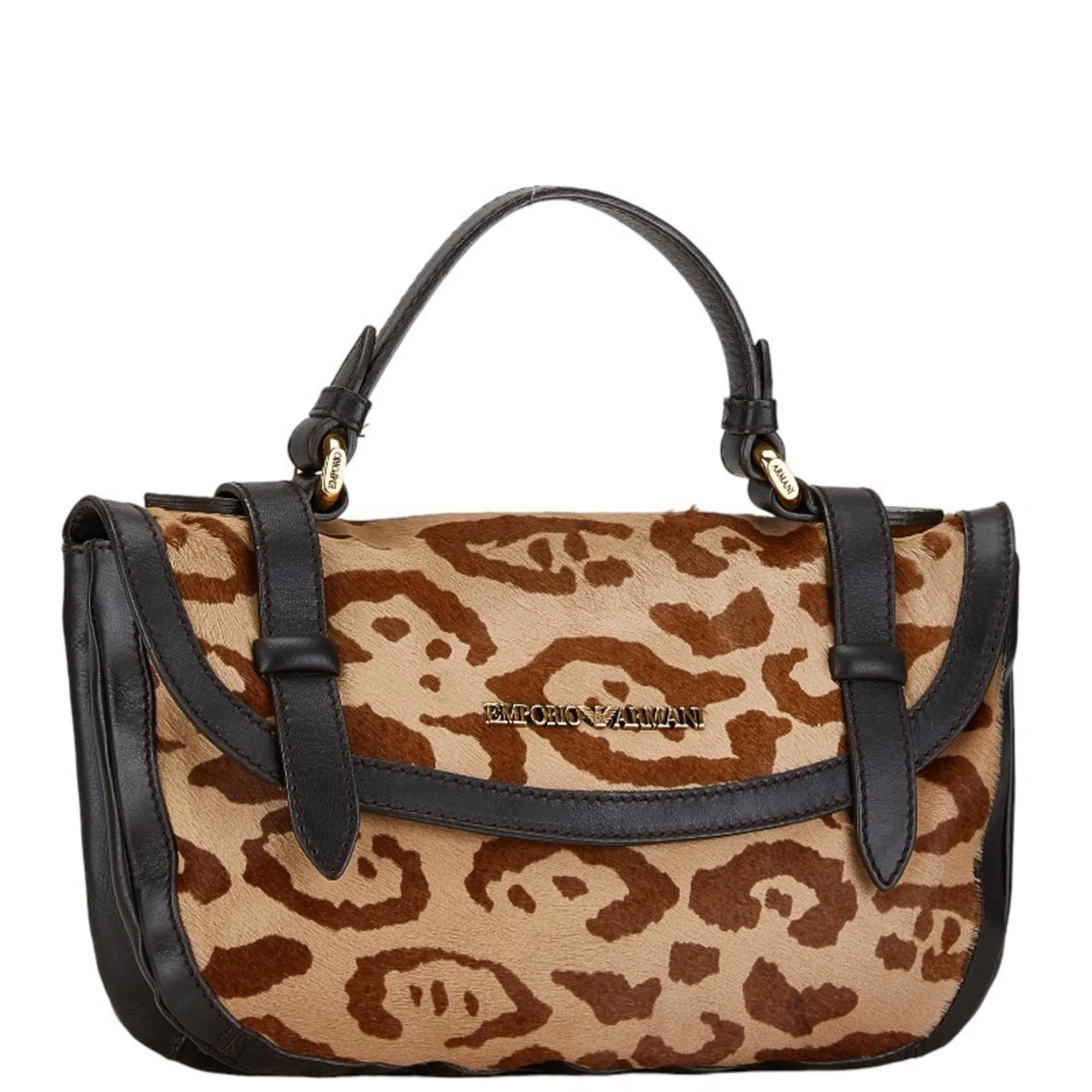Emporio Armani   Leather Handbag (Pre-Owned)