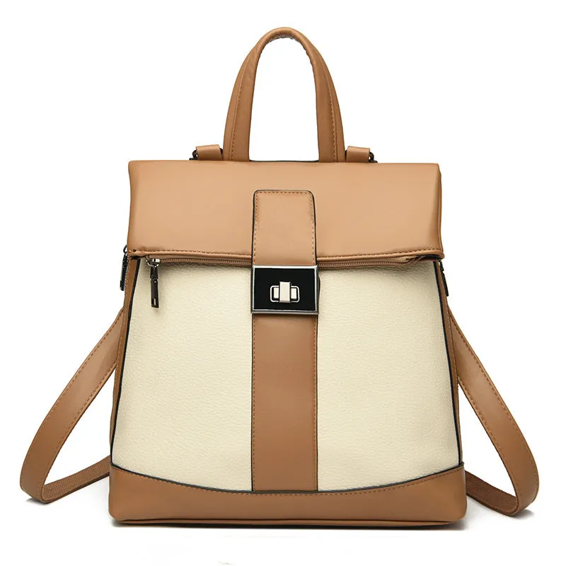 European Style Retro Multifunctional  Women's Backpack