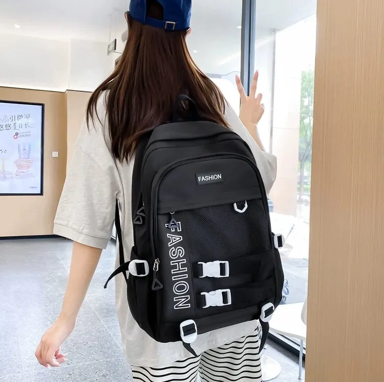 Fashion Canvas Korean Backpack 802-1