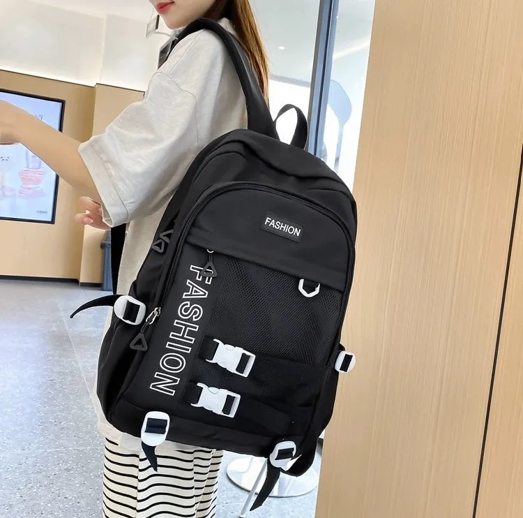 Fashion Canvas Korean Backpack 802-1