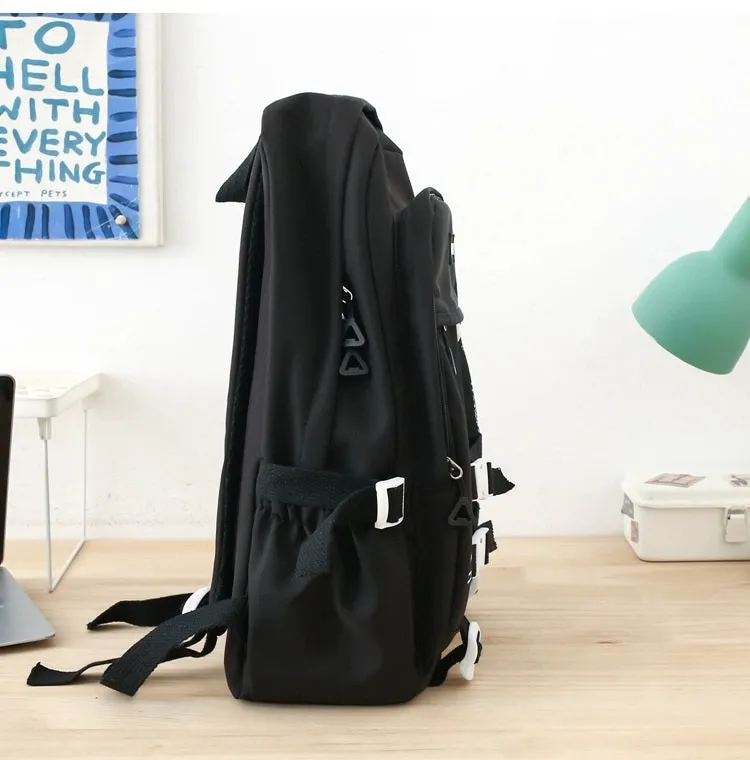Fashion Canvas Korean Backpack 802-1