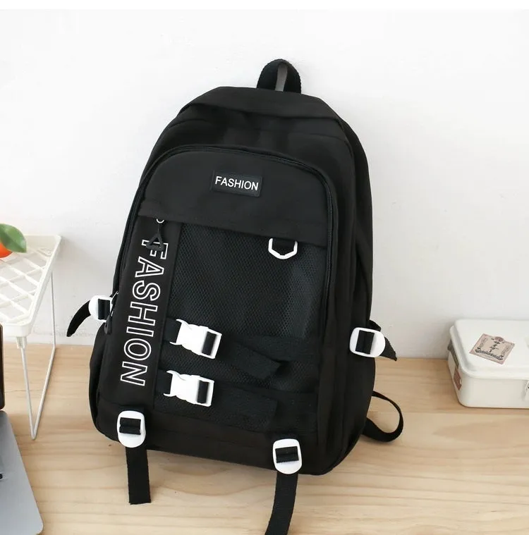 Fashion Canvas Korean Backpack 802-1