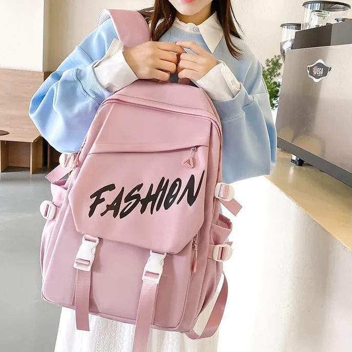 Fashion Canvas Korean Backpack 802