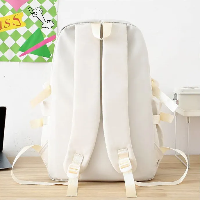 Fashion Canvas Korean Backpack 802