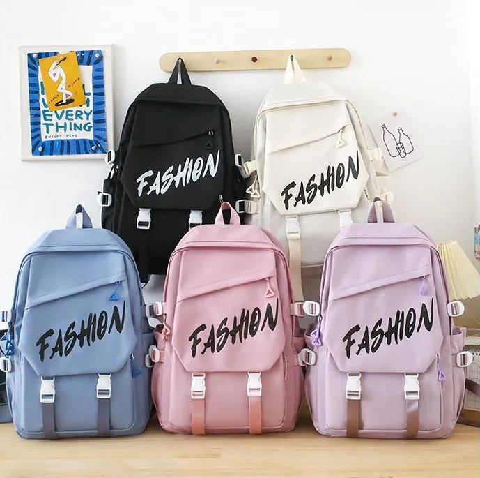 Fashion Canvas Korean Backpack 802