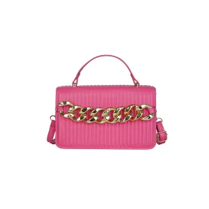 Fashion Handbag Chain Embellished Crossbody Bag