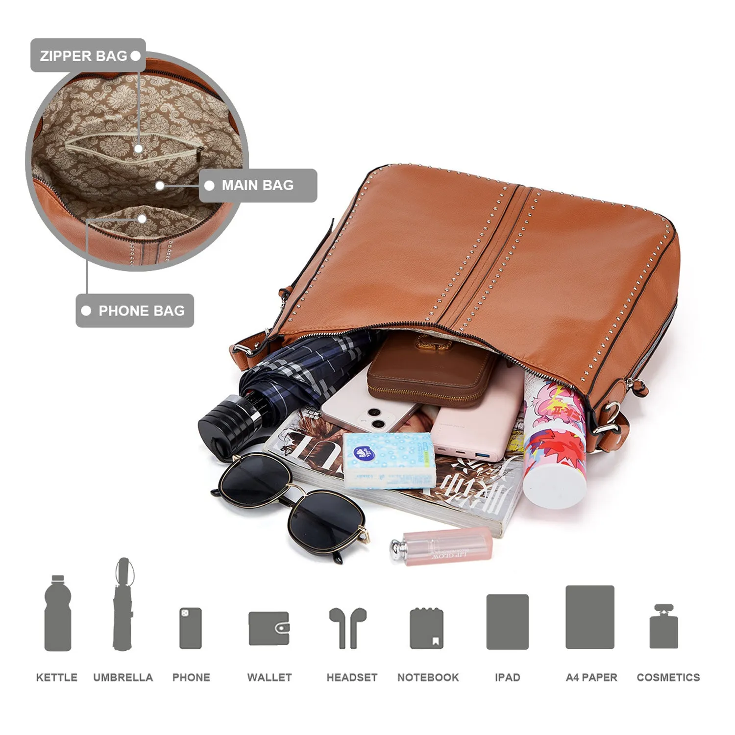 Fashion New Trendy Shoulder Tote Bag