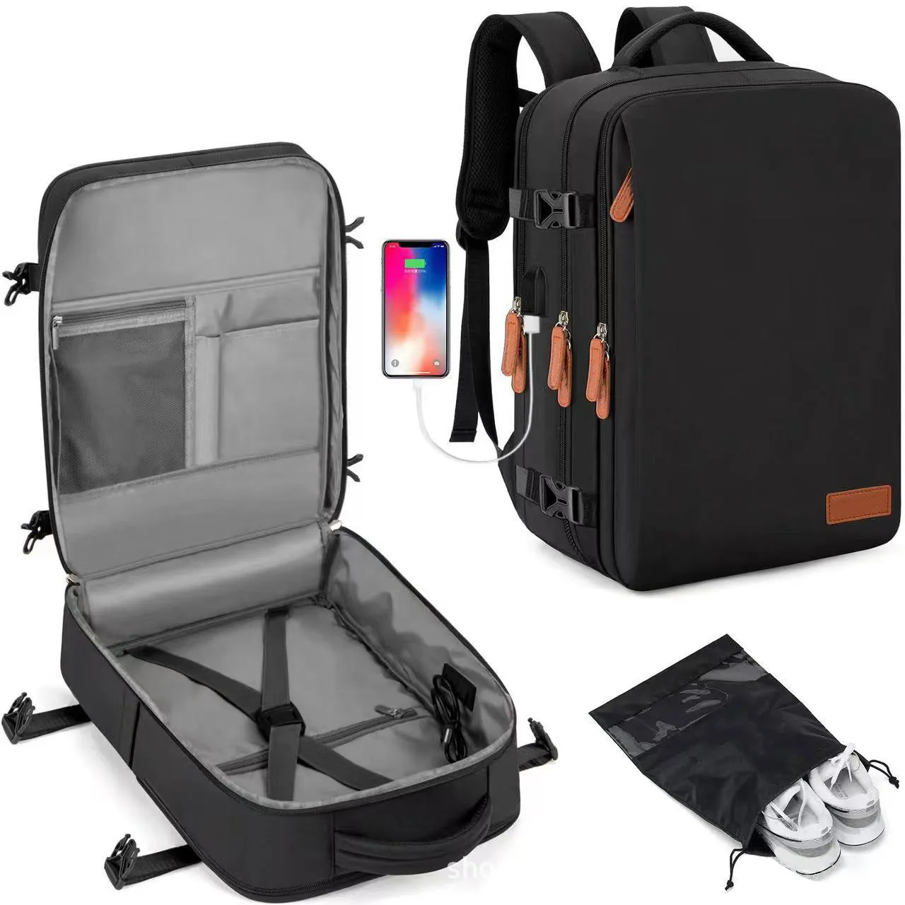 Fashionable Oxford Cloth Storage Backpack