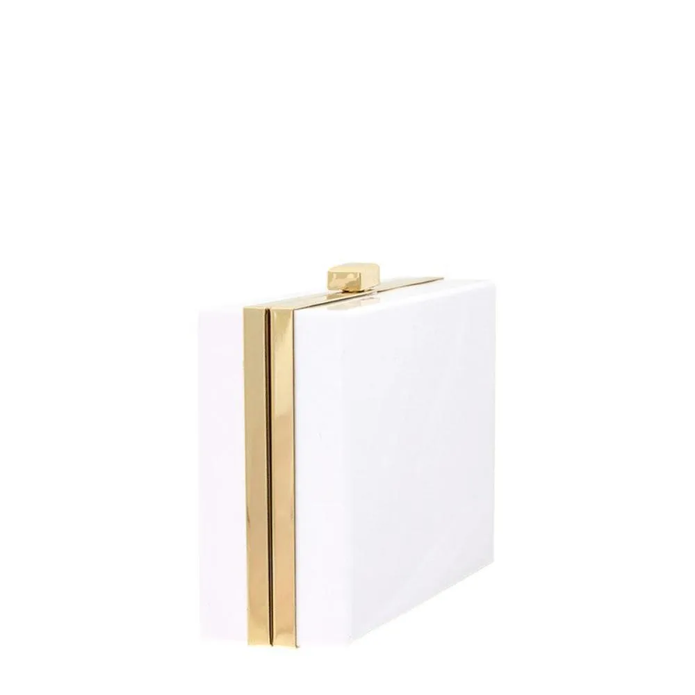FASHNZFAB Ace of Hearts Card Clutch Evening Bag