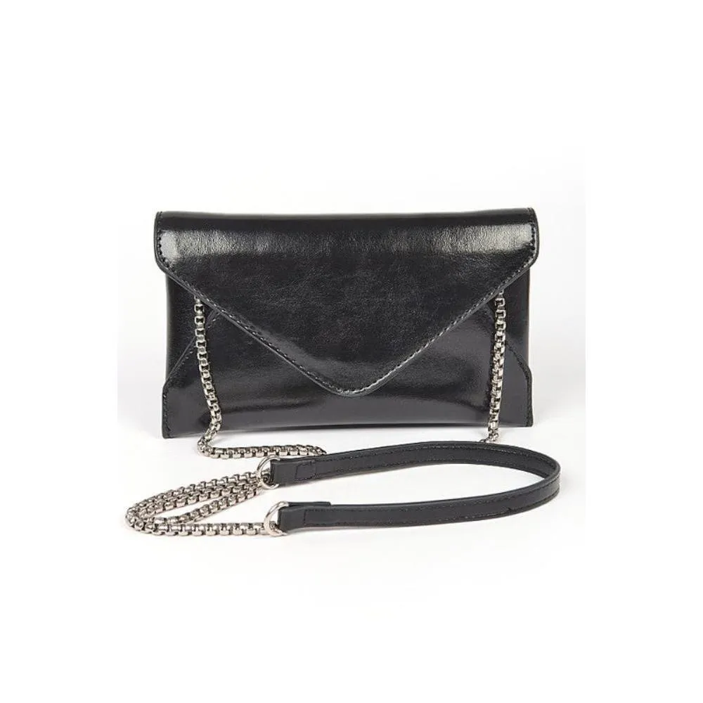 FASHNZFAB Convertible Metallic Envelope Clutch