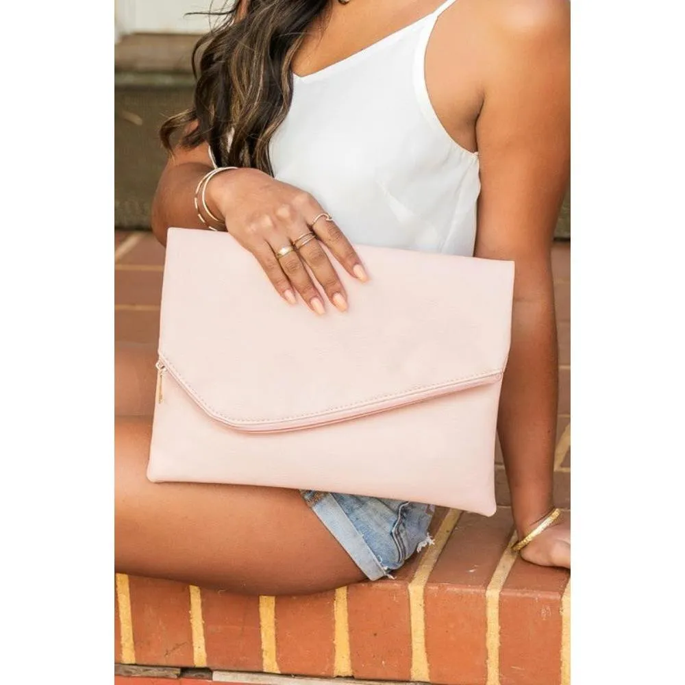 FASHNZFAB Foldover Envelope Clutch