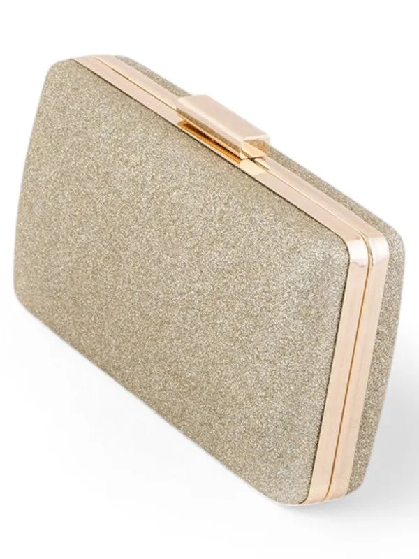 FASHNZFAB Glittered Box Clutch