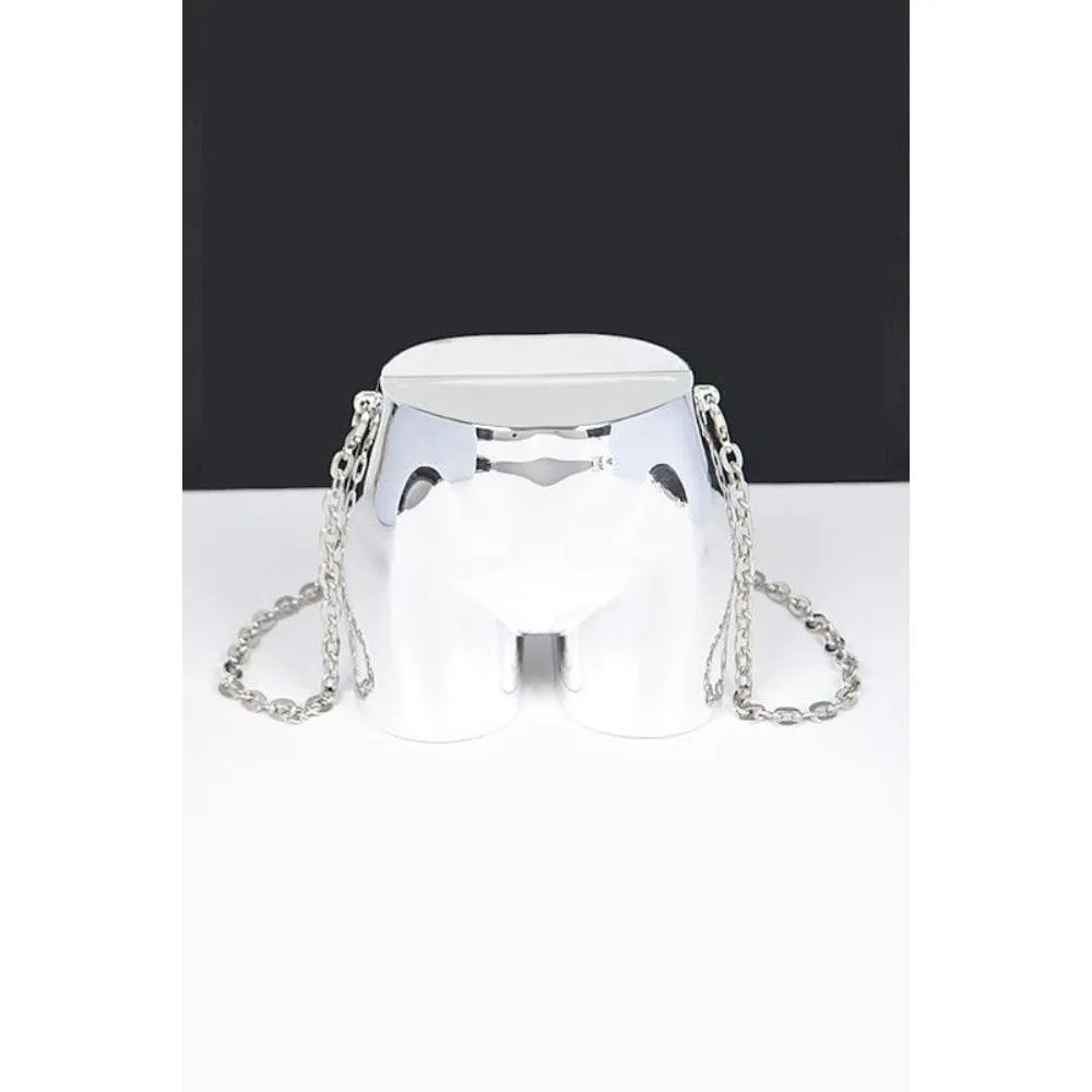 FASHNZFAB Iconic Butt Shape Novelty Clutch Swing Bag