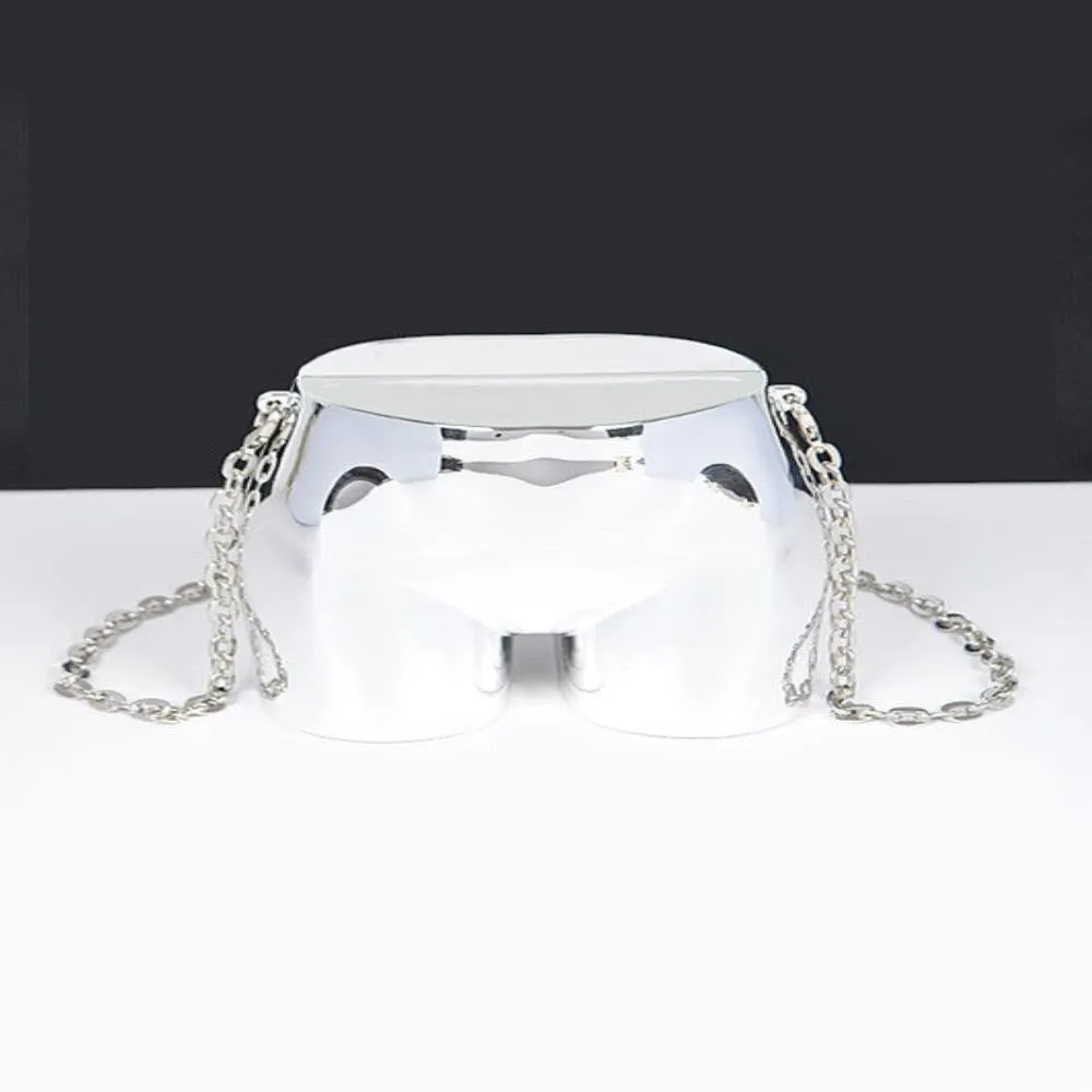 FASHNZFAB Iconic Butt Shape Novelty Clutch Swing Bag