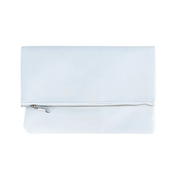 FASHNZFAB Large Pu Leatehr Clutch Purse