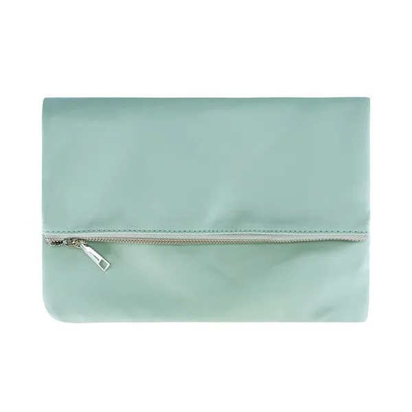 FASHNZFAB Large Pu Leatehr Clutch Purse
