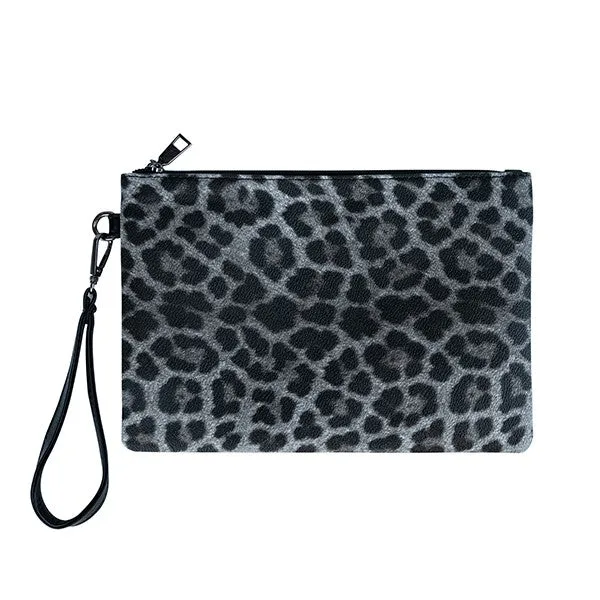 FASHNZFAB Leopard Clutch Bag