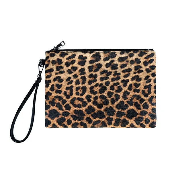 FASHNZFAB Leopard Clutch Bag