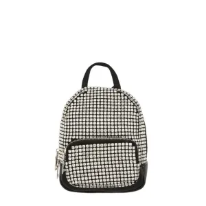 FASHNZFAB Mini Rhinestone Backpack