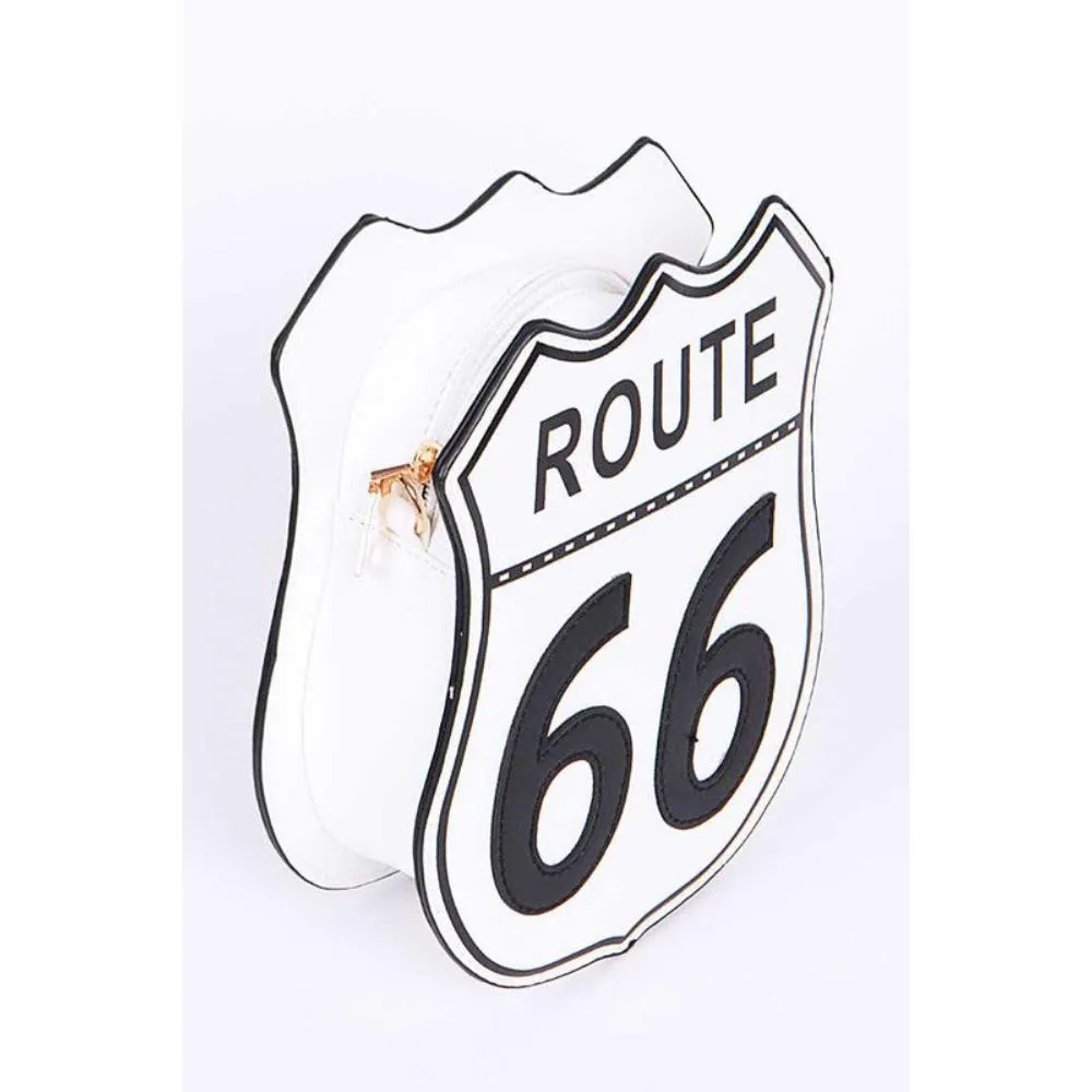 FASHNZFAB Route 66 Iconic Swing Clutch