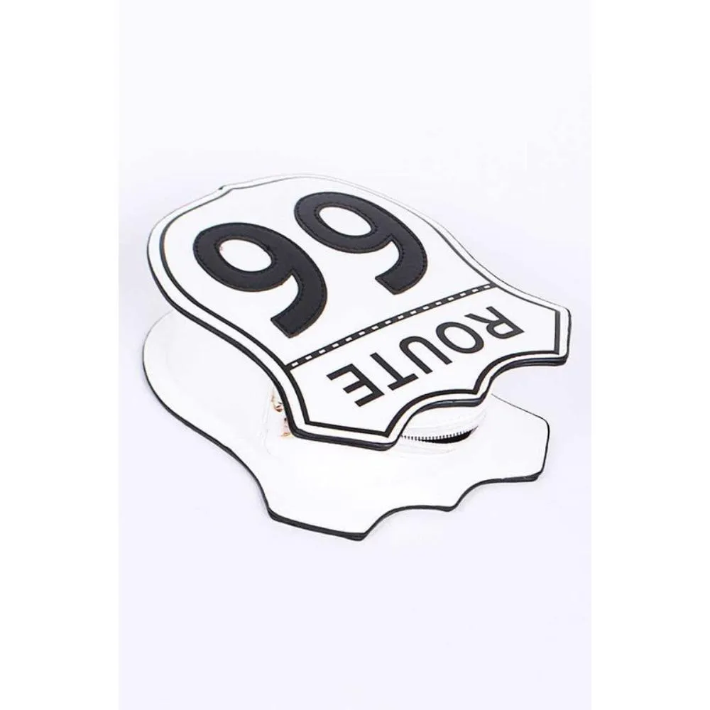 FASHNZFAB Route 66 Iconic Swing Clutch