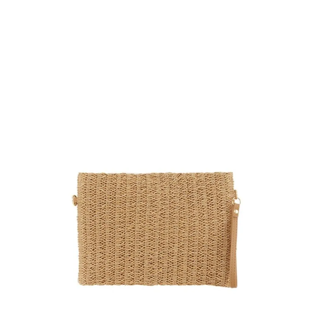 FASHNZFAB Square Net Shape Crossbody Bag