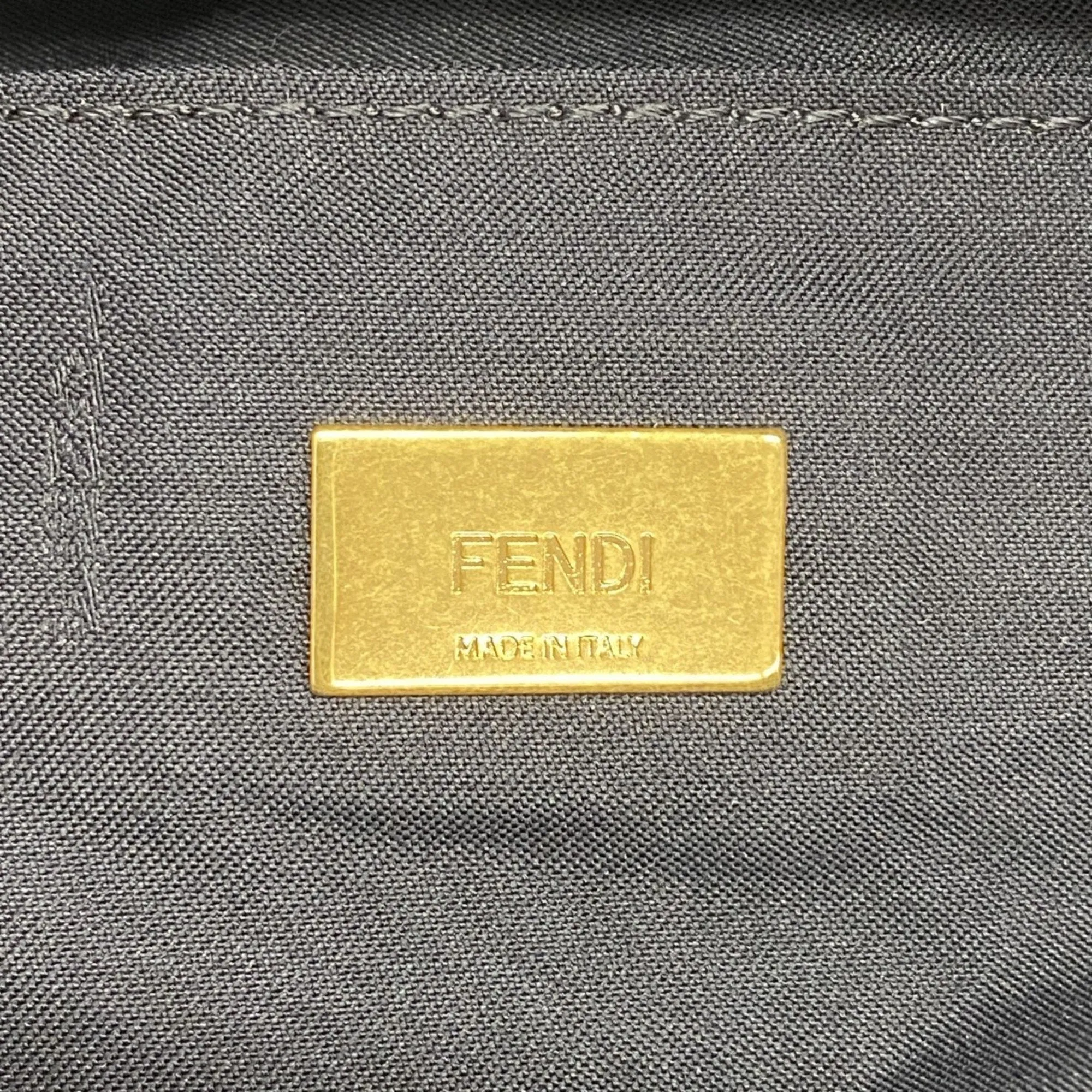 Fendi blue Nylon Backpack (Pre-Owned)