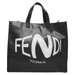 Fendi Cabas Leather Tote Bag (Pre-Owned)