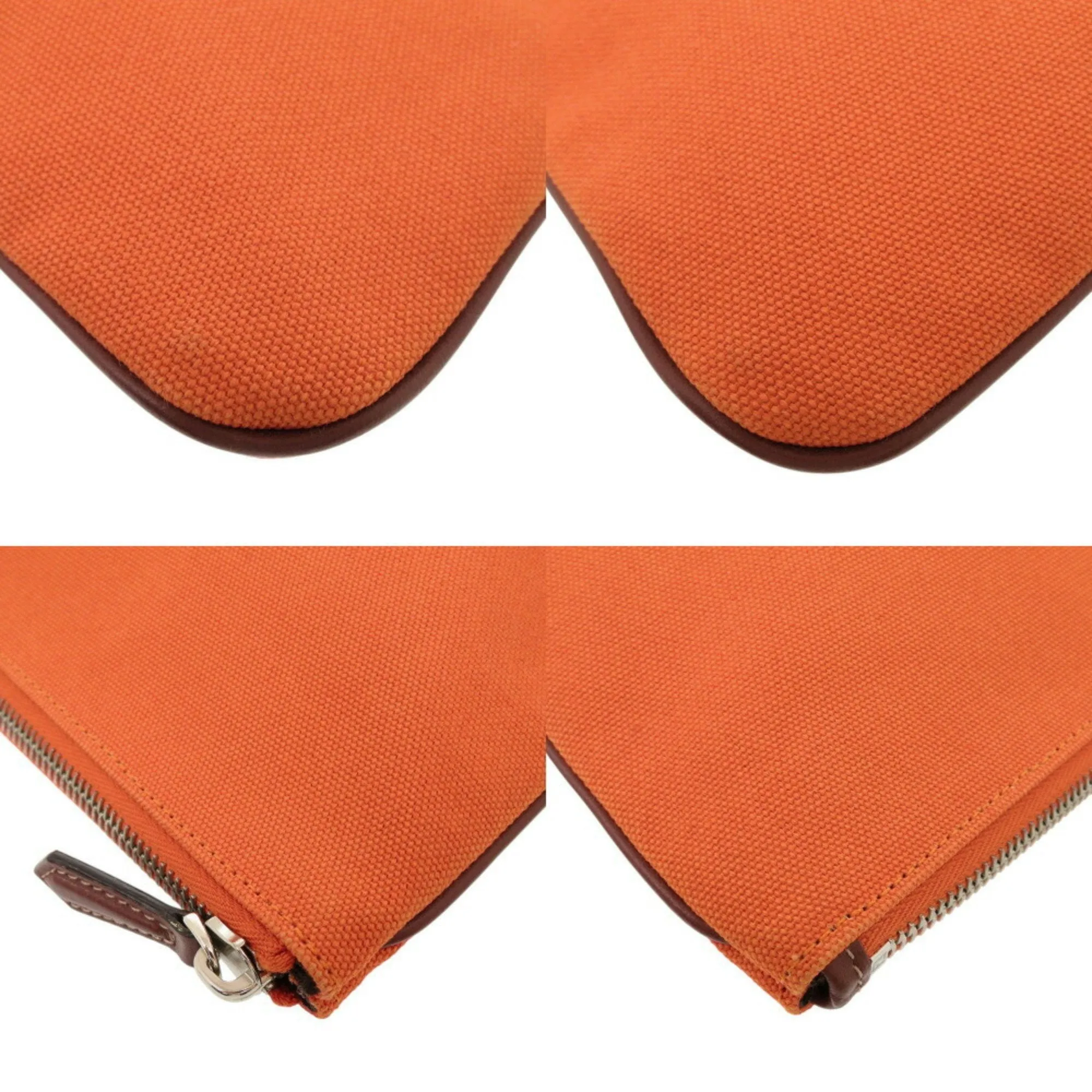 Fendi Canvas Clutch Bag Pouch (Pre-Owned)