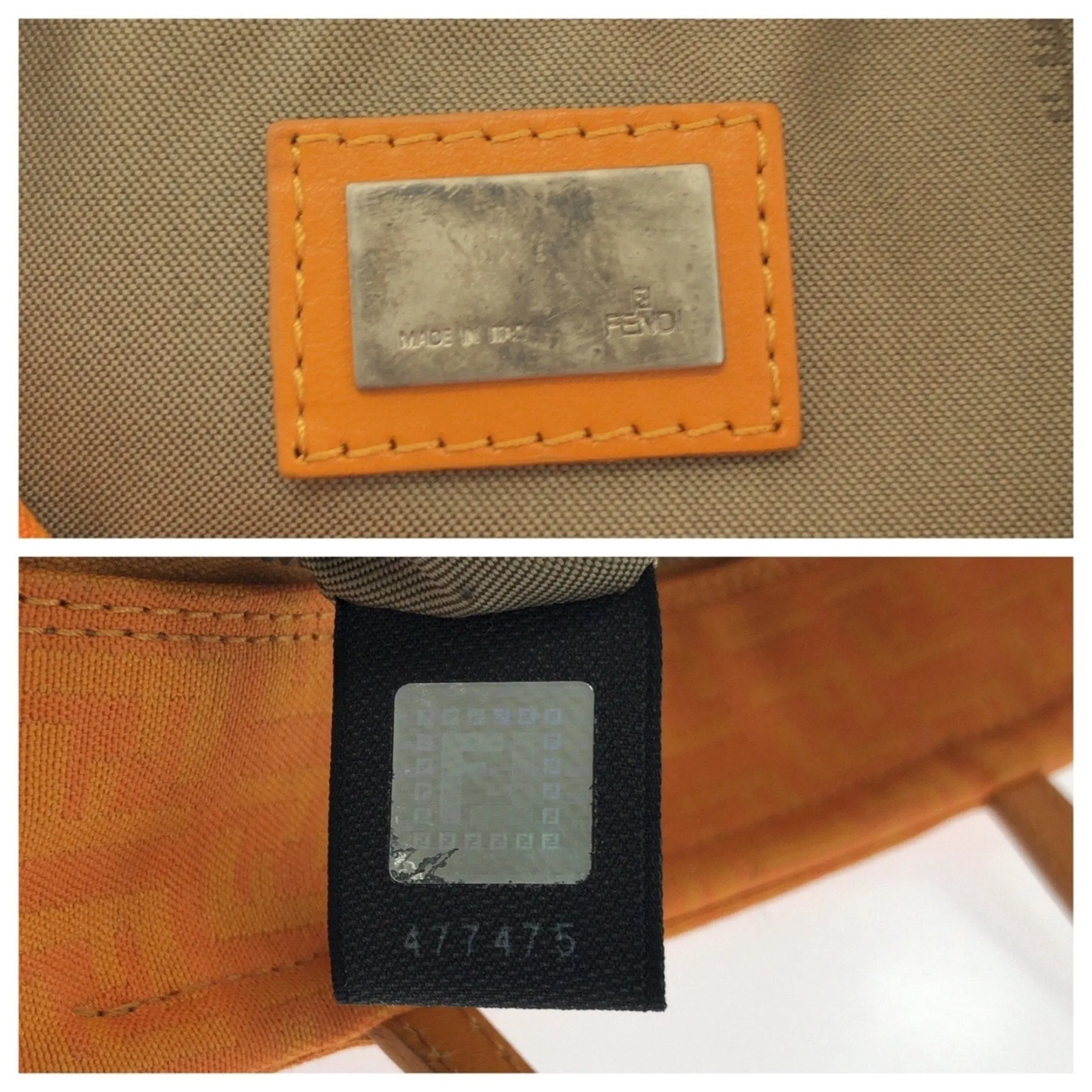 Fendi Canvas Handbag (Pre-Owned)