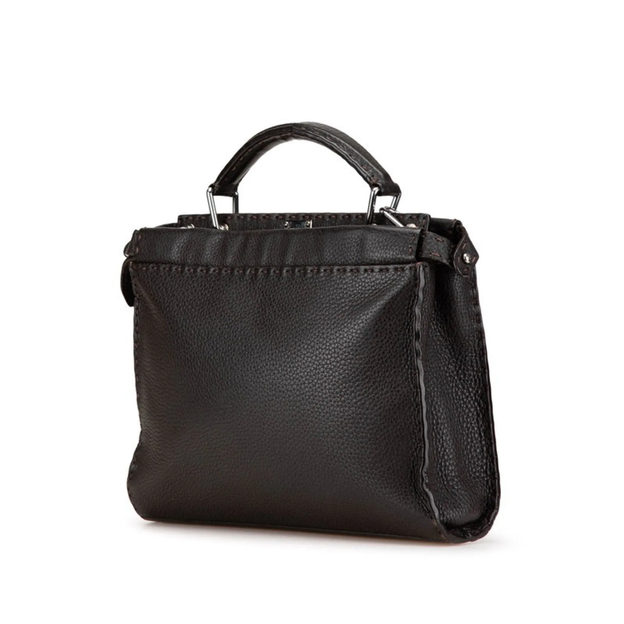 Fendi Leather Handbag (Pre-Owned)