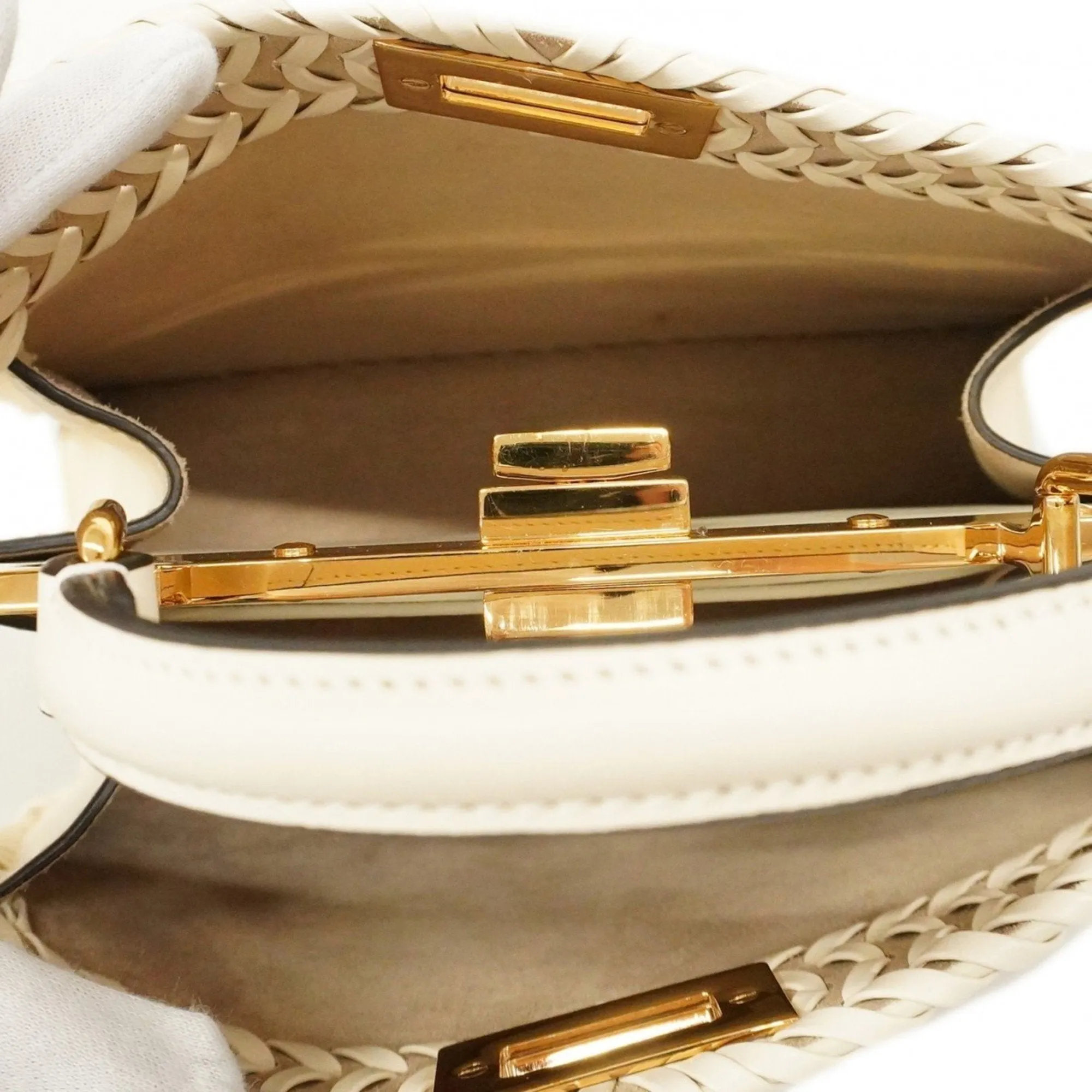 Fendi Leather Handbag (Pre-Owned)