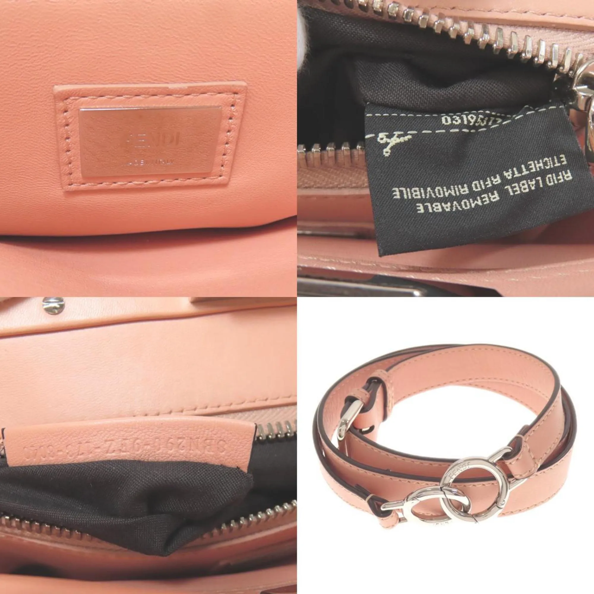 Fendi Leather Handbag (Pre-Owned)
